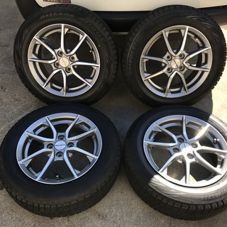 【HONDA Moduro 15インチ 5.5J 4H/100 +45 BLIZZAK REVO GZ 175/65/15 山あり　4本】