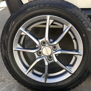 【HONDA Moduro 15インチ 5.5J 4H/100 +45 BLIZZAK REVO GZ 175/65/15 山あり　4本】