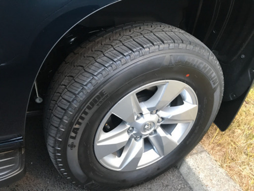 納車後1週間】現行プラド 純正タイヤホイール 265/65R17 スペア込み 5 