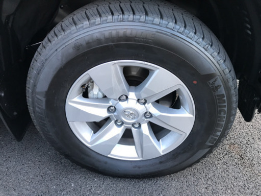 納車後1週間】現行プラド 純正タイヤホイール 265/65R17 スペア込み 5 