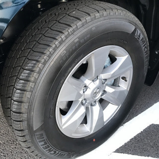 納車後1週間】現行プラド 純正タイヤホイール 265/65R17 スペア込み 5 