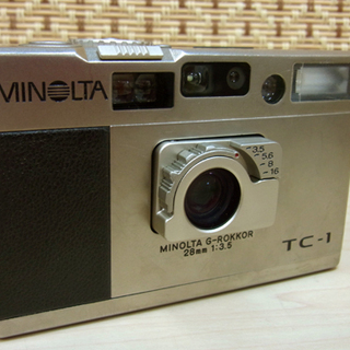 南12条店 MINOLTA ミノルタ TC-1 コンパクトフィルムカメラ 元箱・付属品付