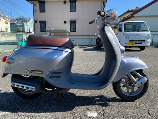 ホンダ ジョルノ 50 cc 原付 スクーター  2スト 実動  書類 鍵あり 型式AF24