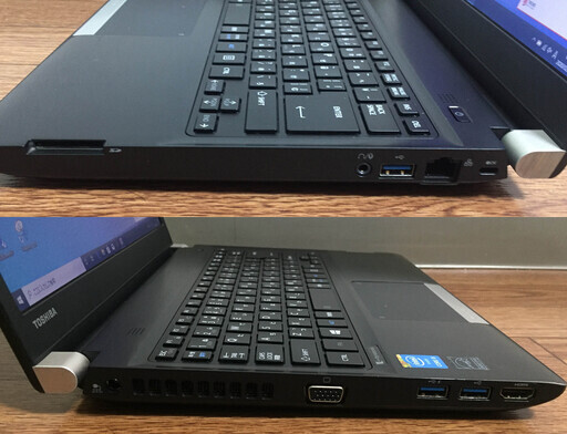 （連絡待ち）Office2019付 東芝 dynabook R734/M 軽量･薄型ボディ　Corei5  8GBメモリー SSD120GB 13.3インチ 無線 HDMI