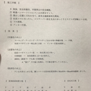 拡底コマ付きドリル「スン止め君」（アンカードリル）50本 【公式通販】