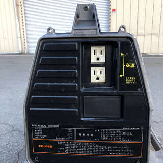 整備済 非常時等に ホンダ 450W 4サイクル 発電機 デンタ EB550　 50Hz　　現物確認 　手渡し歓迎　　初期不良対応可能