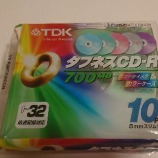 未使用 700MB データ用 CD-R 8枚