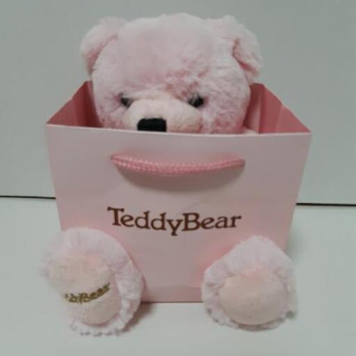 終了 ピンクの可愛いテディベア くまのぬいぐるみ まりん 多数値下げ 井尻のおもちゃ ぬいぐるみ の中古あげます 譲ります ジモティーで不用品の処分