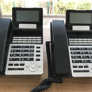 ビジネスフォン電話機×2