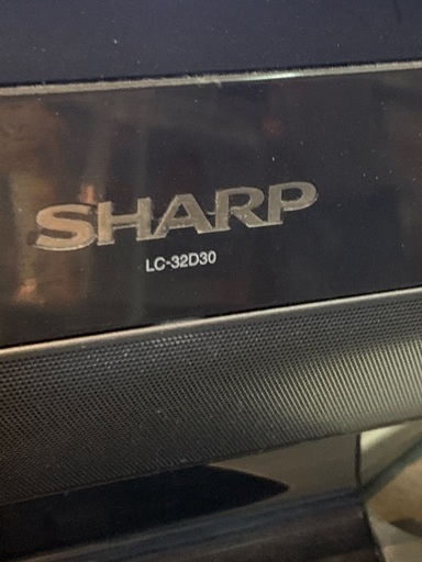 SHARP 32インチ液晶テレビ　2008年製　中古