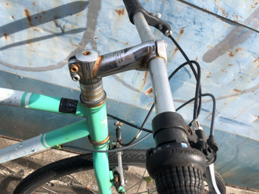 クロスバイク TOPONE CLASSICAL クラシカル YCR7014 ミントブルー 14段