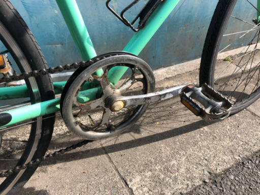 クロスバイク TOPONE CLASSICAL クラシカル YCR7014 ミントブルー 14段