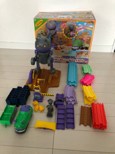 アンパンマンだだんだんレールウェイセット Max 御代田のおもちゃの中古あげます 譲ります ジモティーで不用品の処分