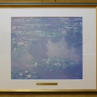 クロード・モネ「睡蓮」1905年 絵画 ポラロイドレプリカコレクション