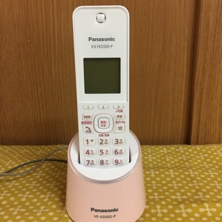 Panasonic デジタルコードレス電話機本体（VE-GDS0...