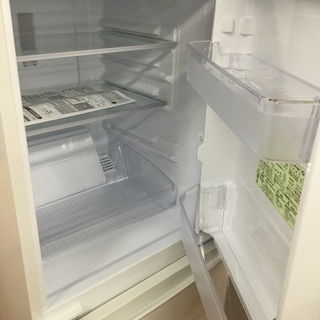 1年保証つき！SHARP 2ドア冷蔵庫 SJ-D14E-W