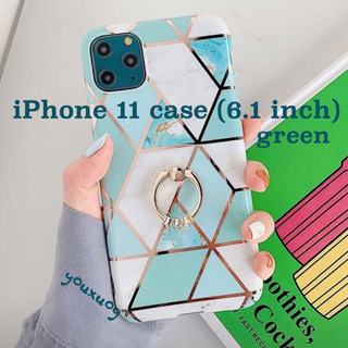 iPhone 11 case リング付き スマホケース 携帯ケー...