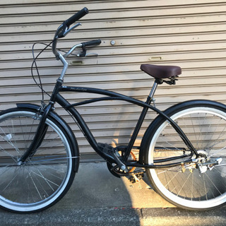 整備済中古自転車 21technology ビーチクルーザー