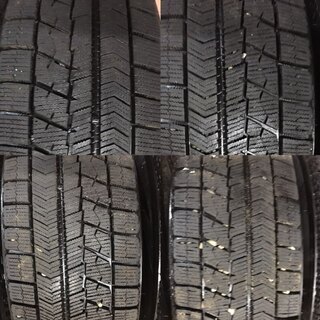 【Bridgestone BLIZZAK VRX 165/70R14】スタッドレス 4本【社外ホイール 14インチ5J4HPCD100+45】マーチ ヴィッツ パッソ等　(VTF12) クレジットカード QR決済可能 Bridgestone BLIZZAK VRX 165/70R14】スタッドレス 4本【社外ホイール