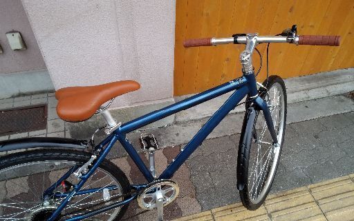 美品 Cyma Primer 700cクロスバイク アルミ 7speed アイアンブルー 自転車工房としくら 鴫野のクロスバイクの中古あげます 譲ります ジモティーで不用品の処分