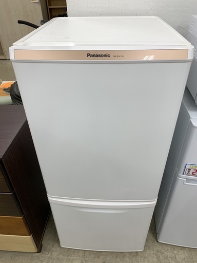 J232　Panasonic　パナソニック　冷蔵庫138L　NR-B147W　2015年製　※動作確認、クリーニング済