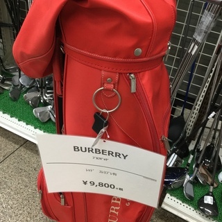 BURBERRY ゴルフバッグ スレ･ヨゴレあり