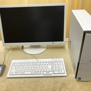 core i3 4150 白い綺麗なパソコンセット