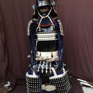 卯ノ花縅桶川二枚胴具足 検）鎧甲冑日本刀太刀