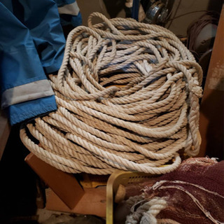 漁船用のロープ