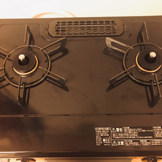 Rinnai2口ガステーブル！！超美品！！【都市ガス用】