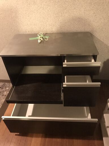 【値下げ】ニトリ☆キッチンカウンター☆キッチンボード☆レンジ台☆収納☆引き出し