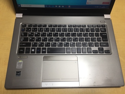 （お取引お返事待ち）Office2019付 東芝 dynabook 持ち運びOK　Corei5 CPU 8GBメモリー 快速SSD128GB 13.3インチ 無線 HDMI