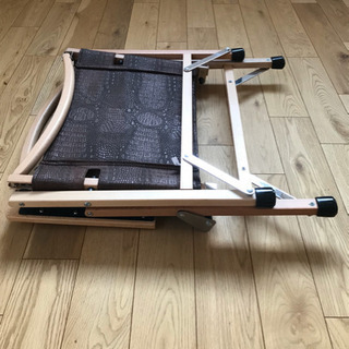 決定致しました】2脚 ウッド チェア ハイランダー フェイクレザー 