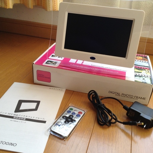 【美品】デジタルフォトフレーム 使用回数少ないです☆