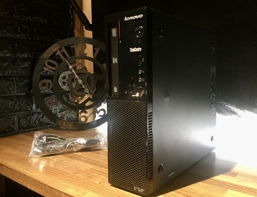 売却済み。ご覧頂きありがとうございました。【一宮でWindows10搭載機！デスクトップPC　Lenovo 第4世代】一宮市にパソコンさぽーとMr.Carnival（ミスカニ）です！PC修理・販売、iPhone\u0026iPad修理店【PayPay\u0026メルペイ使えます！】店頭在庫PCのご紹介です！受け渡しは店舗にて(^^)【デスクトップパソコン レノボ デスクトップ Thinkcentre RAM4GB/HDD500GB】