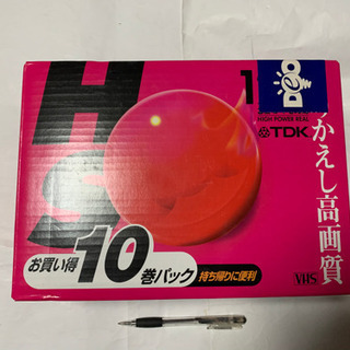 TDK生VHSビデオテープ10巻パック【プロフィール必読】‼️