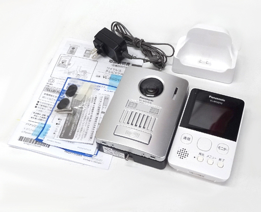 ★配線工事不要！ パナソニック ワイヤレス テレビドアホン VL-SGD10L/親機 VL-MGD10 子機 VL-VG560L セット/取説有/インターホン　札幌 豊平区 アウトレットモノハウス平岸店