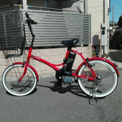 値下げ稀少極上美品ﾋﾟｭｱレッドシュガードロップ　パナソニック電動自転車大容量8.9Ah