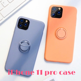 iPhone 11 pro case リング付き スマホケース ...