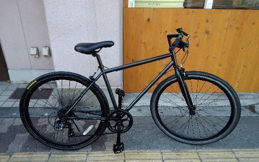 700c クロスバイク 7speed/ブラック