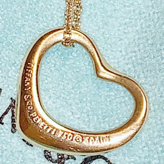 ティファニー オープンハートYG