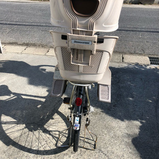 子供乗せ前後付き自転車