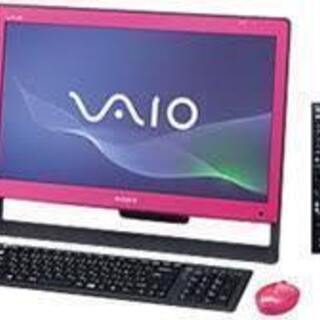 sony  vaio 21.5インチ デスクトップパソコン　