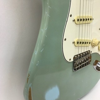 エレキギター EDWARDS エドワーズ E-SE-108R LT グリーン ソフトケース付き エレキ