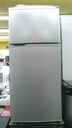 札幌 109L 2008年製 ２ドア冷蔵庫 サンヨー 新生活 学生 単身 一人暮らし 100Lクラス シルバー