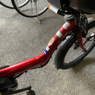 電動アシスト自転車 【取引中】電動アシスト 子供乗せ自転車 YAMAHA KISS