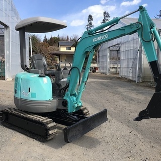コベルコ SK15SR 1434時間 鉄キャタ ゴムパッド 倍速 1.7トン ユンボ バックホー 油圧ショベル 1.5トン