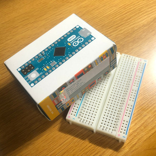 Arduino micro ＋ ブレッドボード