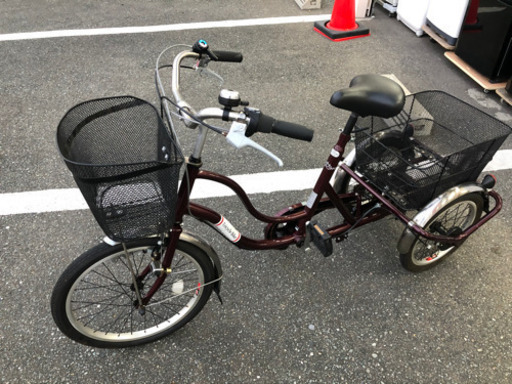 三輪自転車 MG-TRW20NG ノーパンク三輪★着払可（自社配送時）