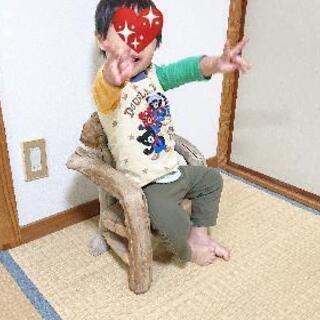 流木インテリアチェアー子供用『ほっこり07』